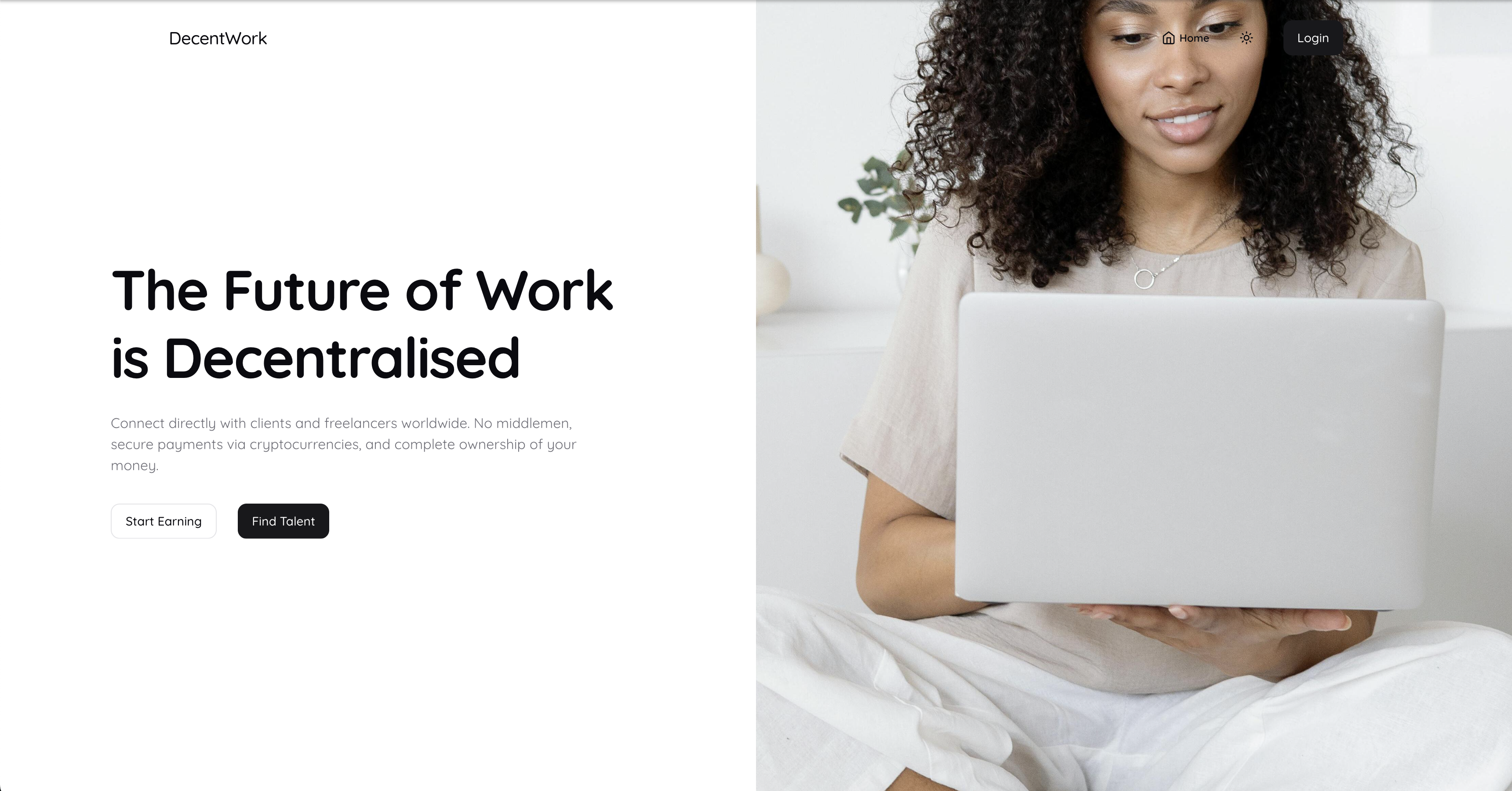 Decentralised Freelance Marketplace preview